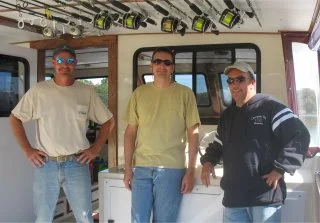 Chesapeake Bay Sport Fishing captains at the marina